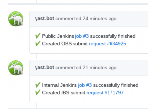Jenkins Integration Screenshot