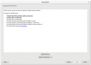 Initial Multi-Disk Partitioning Proposal