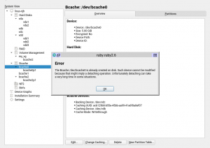 Avoiding detach operations in bcache