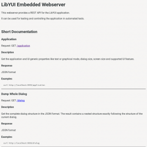 LibYUI Testing Framework Browser