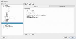 Overview of a Btrfs file system