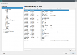 Revamped table of devices